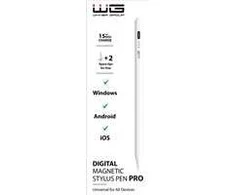 Winner Group WG - WG Stylus Pro universalus rašiklis su magnetiniu tvirtinimu, baltas