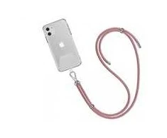 Winner Group WG - Crossbody lace strap / transparent / soft pink