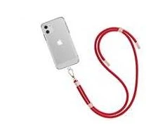 Winner Group WG - Crossbody lace strap/transparent/red