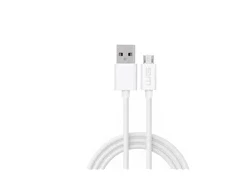 Winner Group WG - Micro USB į USB-A duomenų kabelis, 2 metrai, baltas