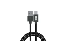 Winner Group WG - Datový kabelis Type-C s prodlouženým konektorem na USB-A, 1 metr, 3A, juoda