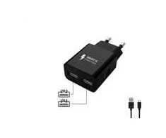 Winner Group WG - Síťová nabíječka 2x USB-A 2,4A , Smart IC + kabelis USB-A na Micro USB, juodas