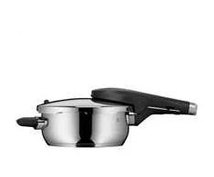 WMF Greitpuodis WMF Perfect Premium 3,0 l, szybkowar 22 cm, polerowana nerūdijantis plienas Cromargan, indukcija, poziomy gotowania 2, pokrętło wielofunkcyjne
