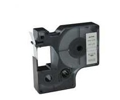 Brother Allprint skirtas DYMO 40913 S0720680, 9mm x 7m, juodas print / baltas pagrindas, D1