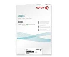 Lipnios „Xerox“ popieriaus etiketės – 8UP 105x71 etiketės (100 lapų, A4)