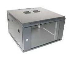 XtendLan 19" sieninė spinta 6U 600x600, keliamoji galia 60 kg, stiklinės durys, suvirintos, juodos