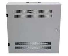 Molex Pn XtendLan 19" sieninė vertikali spintelė 2U+4U 540x150, perforuotos durys, pilka