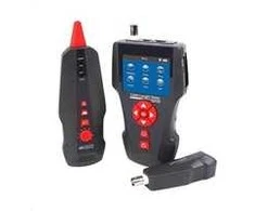 Xtendlan LAN kabelio testeris TLCD80 s LCD, koax, Cat3/Cat5E/Cat6, UTP/STP, USB, PoE, ping, sonda, protismyčka