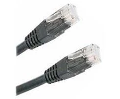 Xtendlan Lynx CS Patchcord, Cat6, UTP, 2m, juodas (PK-UTP6-020-BLK)