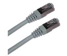 Xtendlan Lynx CS Patchcord Cat6A, S- FTP, 1m, pilka (PK- SFTP6A- 010- GR)
