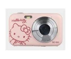 YASHICA x Hello Kitty Digital Camera DZ-100 (Rožinė)