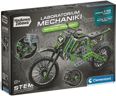 CROSS MOTORCYCLE statybiniai blokai CLEMENTONI 50440