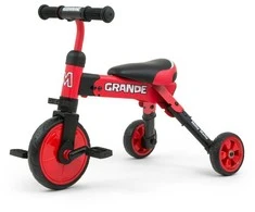 Triratukas Milly Mally GRANDE 2in1, Raudonas