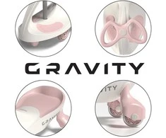 Children s gravity balance bike Gravity Milly Mally cream pink
