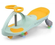 Milly Mally Gravity Lime Geltona Gravity Ride On