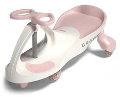 Children s gravity balance bike Gravity Milly Mally cream pink