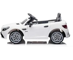 Milly Mally Akumuliatorinis automobilis vaikams „Mercedes-Benz SLC“, baltos spalvos