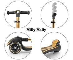 MILLY MALLY 5924 Motoroleris SCOOTER Boogie auksinis