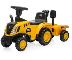 Motoroleris CAT TRACTOR Milly Mally geltonas