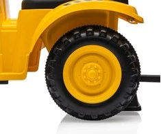 Motoroleris CAT TRACTOR Milly Mally geltonas