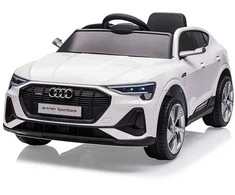 Milly Mally Audi E-Tron Sportback Baltas akumuliatoriumi varoma transporto priemonė