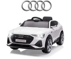 Milly Mally Audi E-Tron Sportback Baltas akumuliatoriumi varoma transporto priemonė