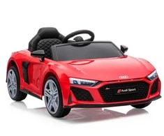 Elektrinis vaikiškas automobilis Milly Mally Audi R8 Spyder Raudona