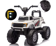 Milly Mally Važiuoklė na akumulator Ford F-150 Raptor Baltas