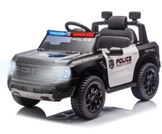 Milly Mally Elektromobilis Ford Ranger Police Juodas