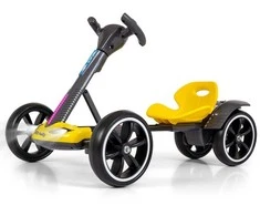 Elektrinis gokartas GOKART BOLT Milly Mally geltonas