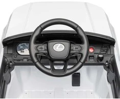 Elektrinis vaikiškas automobilis Milly Mally Lexus GX550 baltas