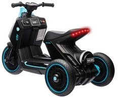 MILLY MALLY 5744 Akumuliatorinis motoroleris City Juodas
