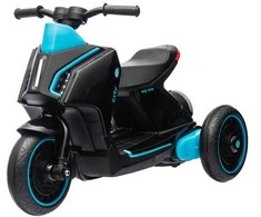MILLY MALLY 5744 Akumuliatorinis motoroleris City Juodas