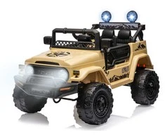 Elektrinis vaikiškas automobilis Milly Mally Toyota FJ Cruiser juodas