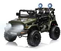 Elektrinis vaikiškas automobilis Milly Mally Toyota FJ Cruiser Army