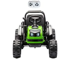Elektrinis traktorius su priekaba Milly Mally Farmer žalias