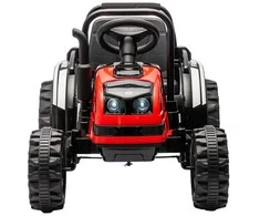 Elektrinis traktorius su priekaba Milly Mally Farmer raudona