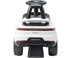 Milly Mally Porsche Cayenne S baltas ride-on car