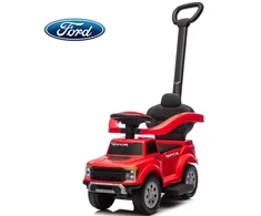 Milly Mally Važiuoklė su rączką Ford F-150 3w1 Raudona