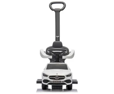Motoroleris su kreipiančiąja juosta MERCEDES C-Class Deluxe Milly Mally Baltas