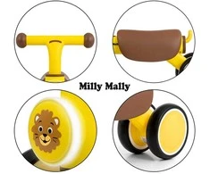 Milly Mally Balansinis dviratukas York, Geltona