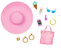 Mix Mattel HPL73 Barbie Lėlė - Dzień na Plaży