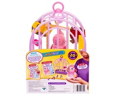Kalbantis paukštis su narveliu Moose Little Live Pets 26692