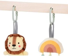 Tooky Toys Tooky Toy Baby Gym Stovas Su 3 Pakabinamais Žaislais