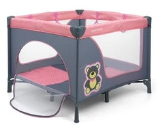 Milly Mally Fun Rožinė Bear sulankstomas maniežas