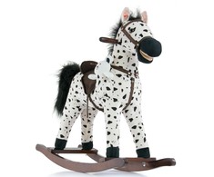 Milly Mally Juodieji taškeliai 2015 m. Mustang supamasis arklys