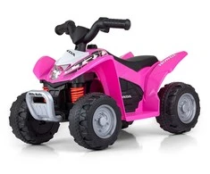 Milly Mally Honda ATV elektrinis keturratis, rožinis