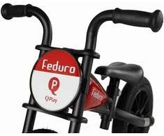 5683 Qplay Vaikų bėgimo dviratukas Feduro raudonas