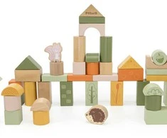 Viga Toys Medinių kaladėlių rinkinys VIGA PolarB
