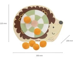 Viga Toys VIGA 44242 PolarB medinis arkadinis žaidimas ežiukas